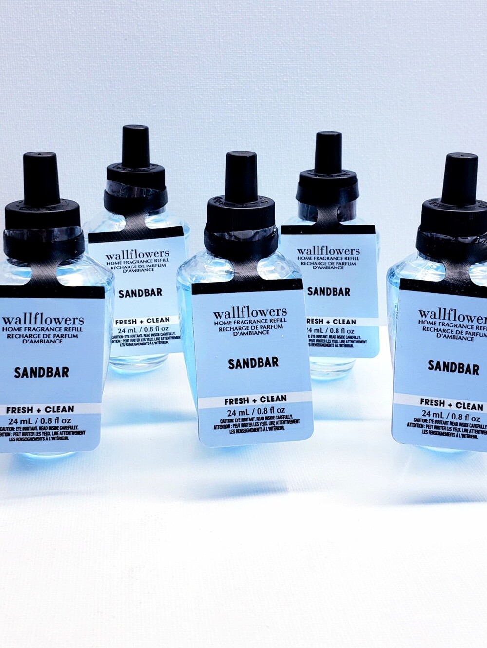 Bath & Body Works SANDBAR Wallflowers Home Fragrance Refill, 0.8 oz (5 Pcs)